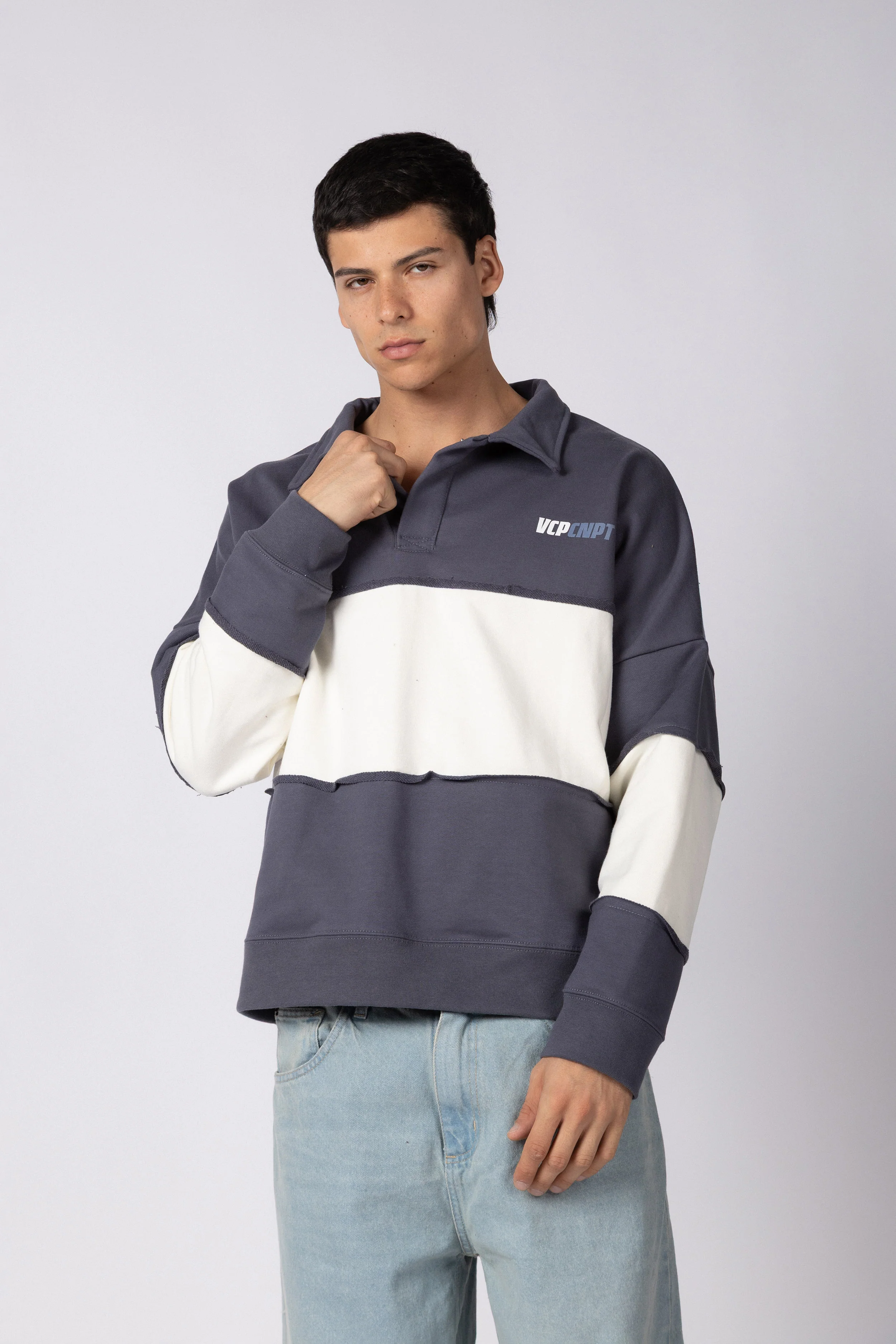 Buzo Polo KRO Pair Azul - Image 3
