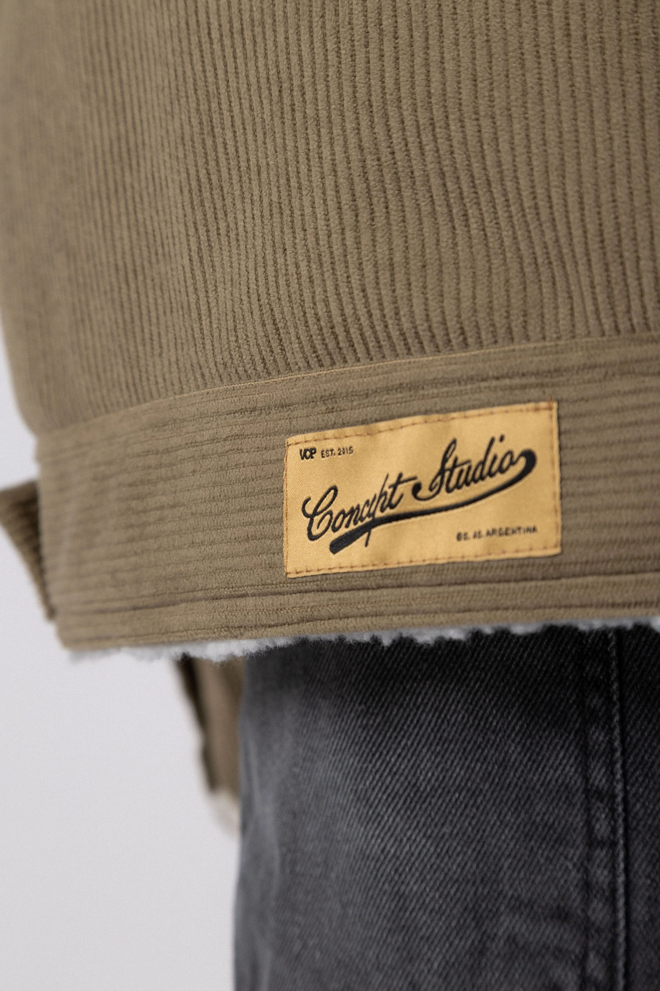 Campera Corderoy Arvik Green - Image 7