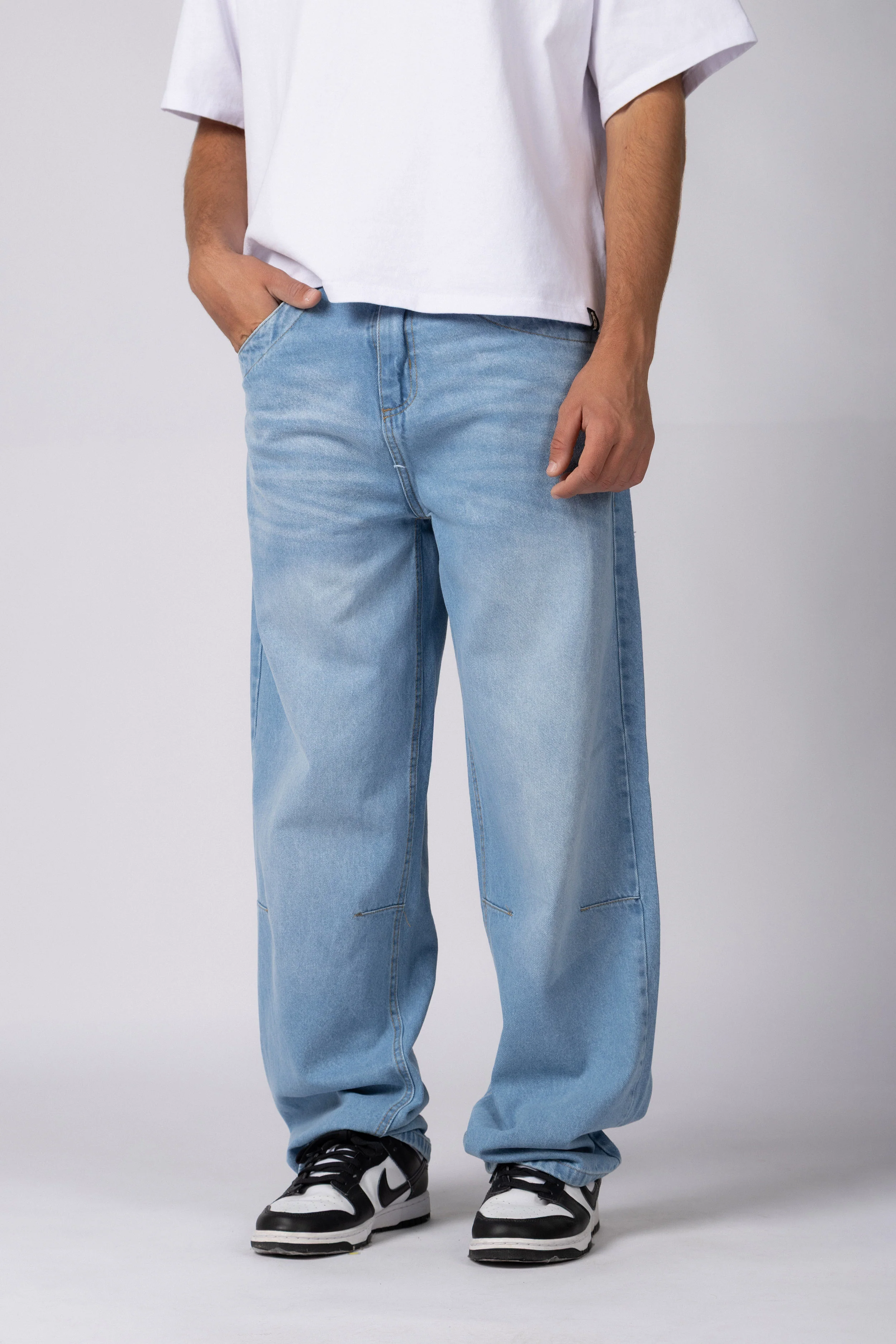 Jean Baggy Frox Celeste - Image 4