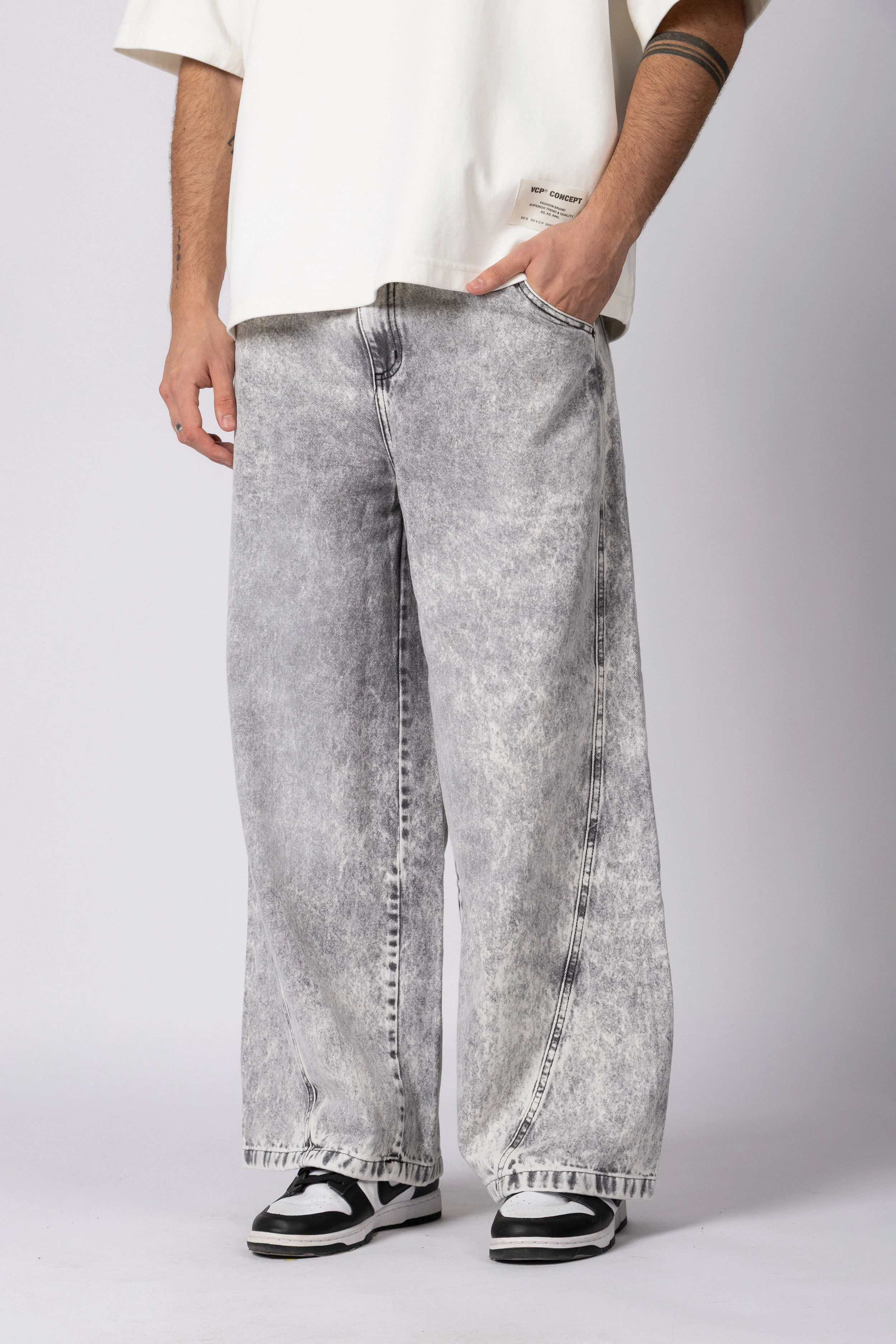 Jean Baggy Tronk Grey - Image 6