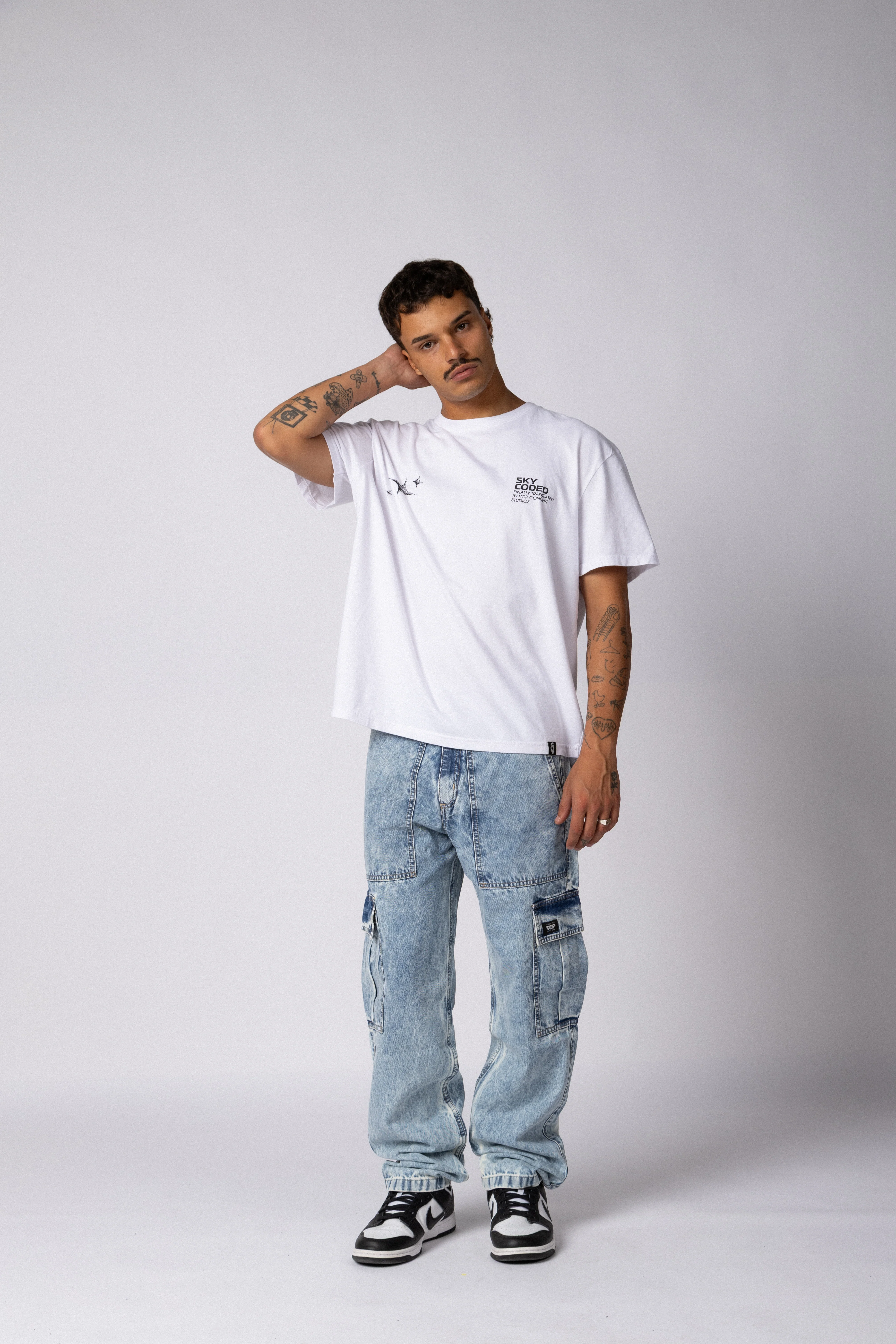 Jean Cargo Volt Snow Celeste - Image 4