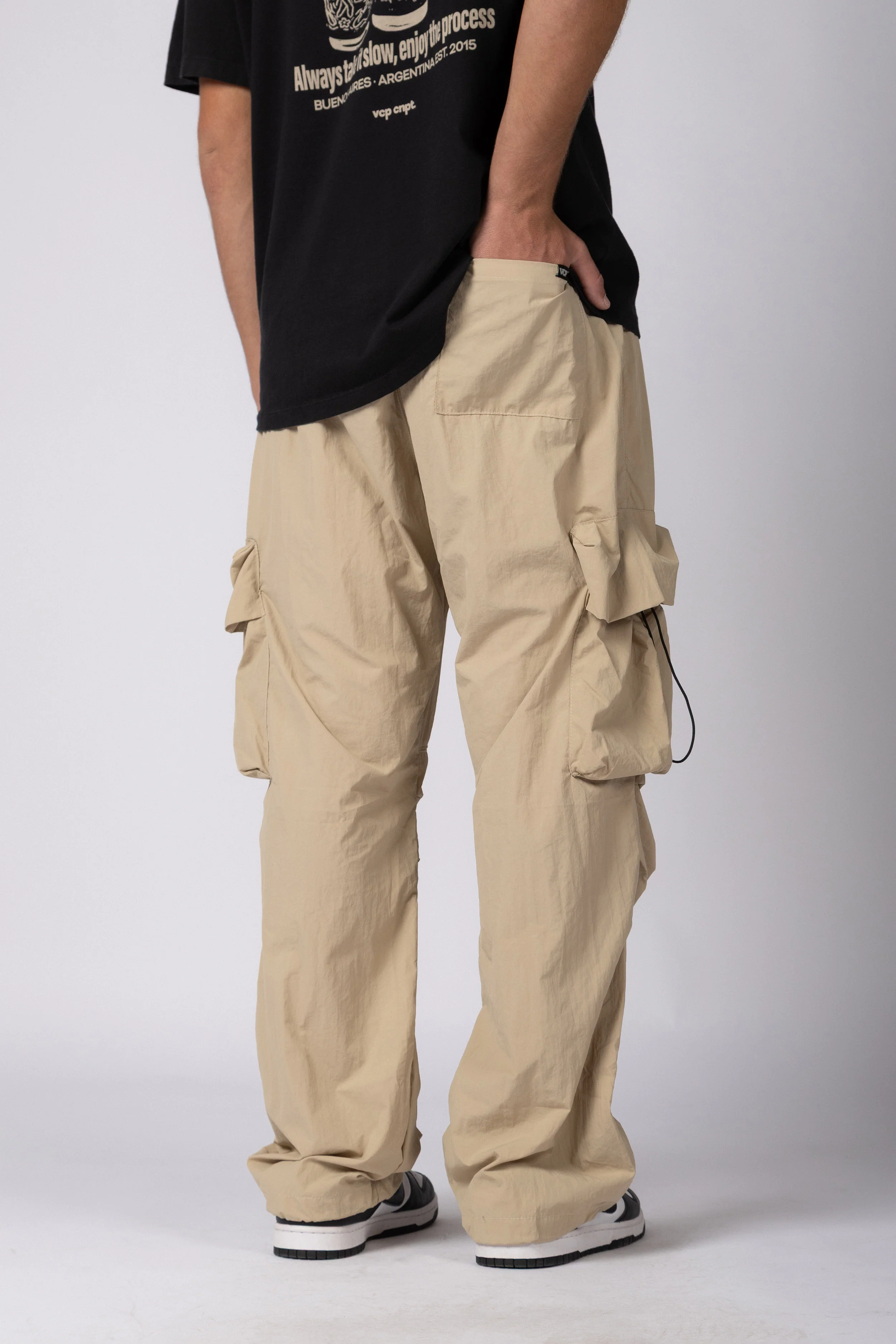Pantalon Cargo Baggy Hardy Beige - Image 2