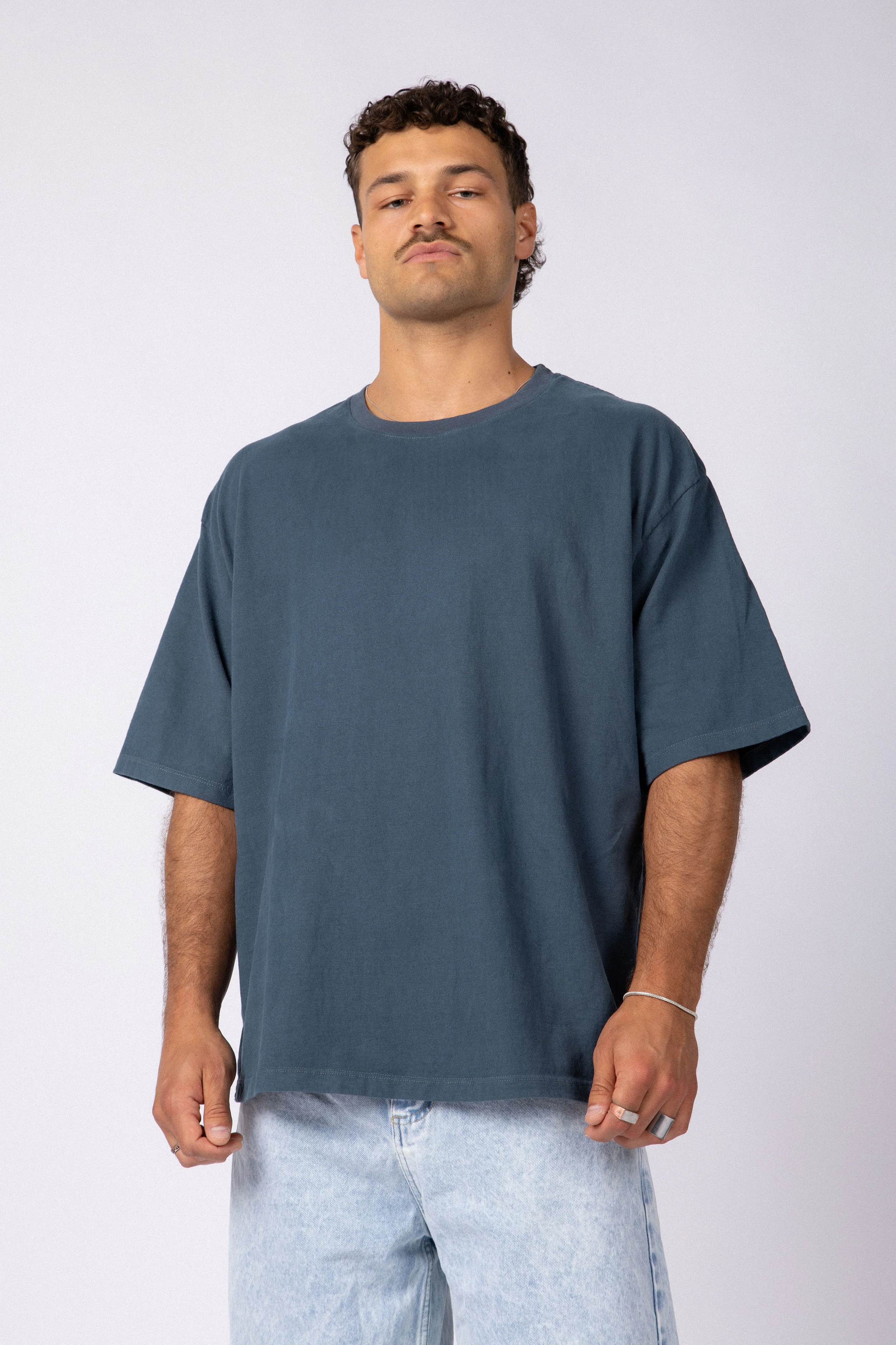 Remera Boxy Zac Navy - Image 4