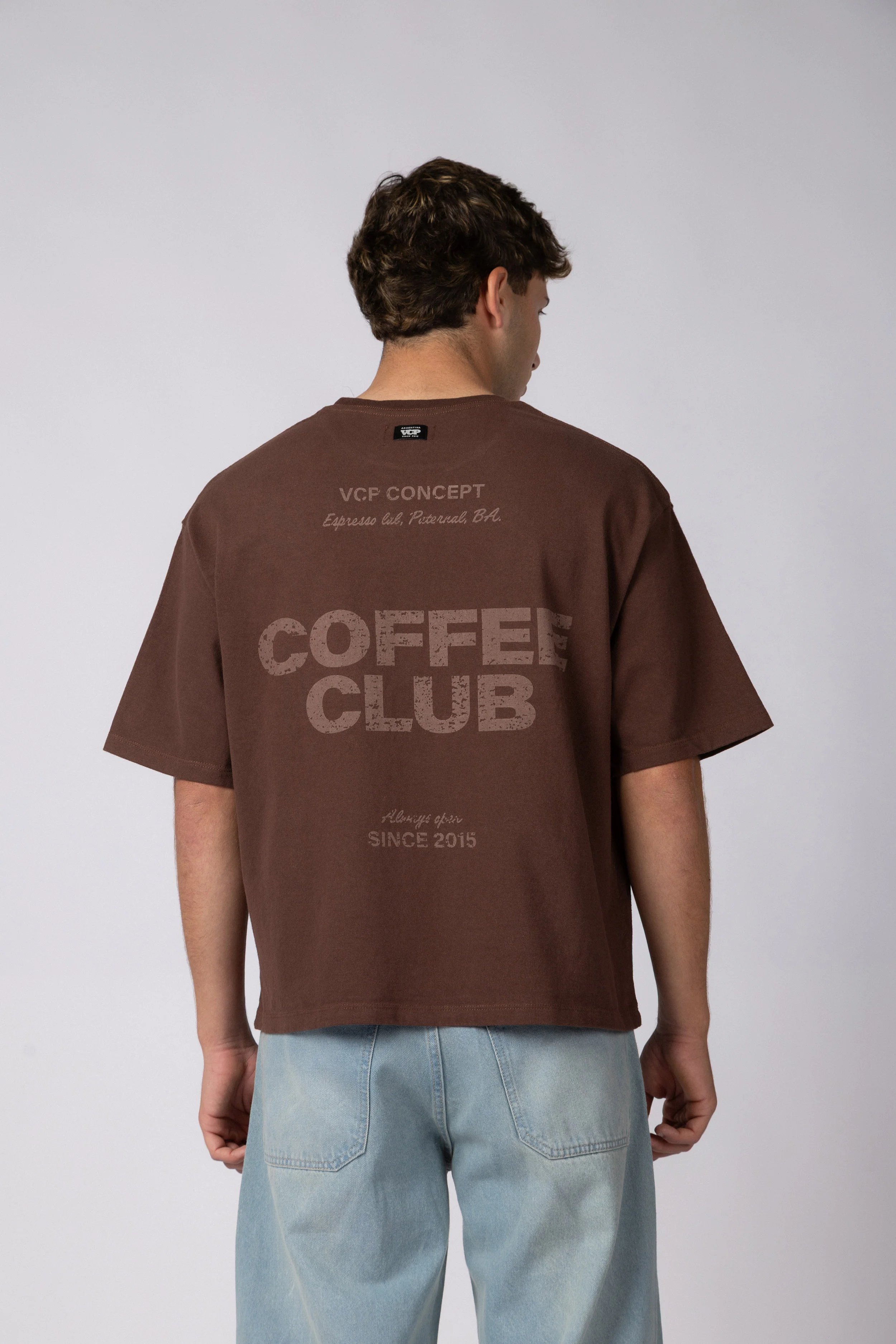 Remera Boxy ZX Mellow Choco - Image 4
